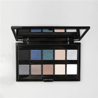 10 barvna plošča senčil za oči